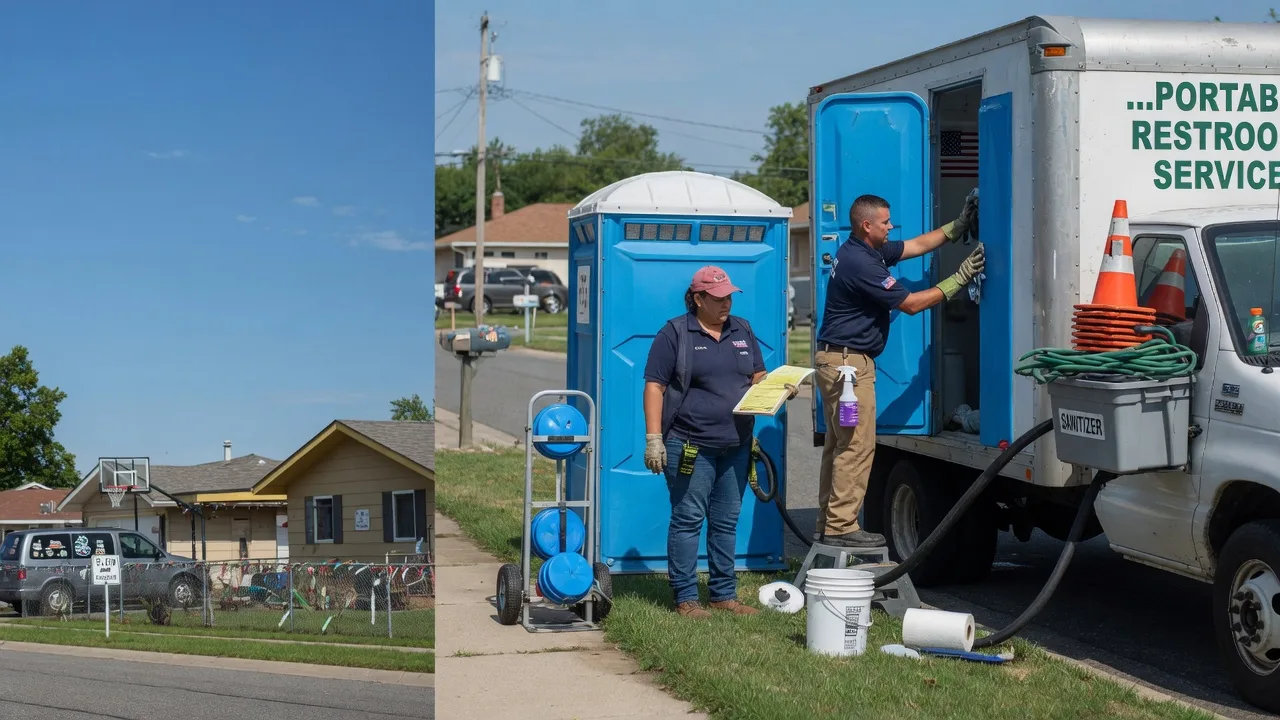 Portable Toilet Rental in Rock, KS near me